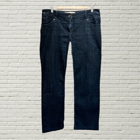 CONTRAST Dark Blue Jeans - Picture 2 of 5